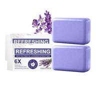 Sapone all’Olio di Tea Tree per Pelle con Imperfezioni, Detergente Viso e Corpo a Pulizia Profonda, Detergente Purificante per il Controllo delle Imperfezioni, Profumo Rinfrescante (2pcs)