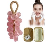 Sapone All’Uva, Saponette Fatto A Mano A Forma Di Grappolo D’Uva, Decorazione Casa Fai-da-Te, Regalo, Sapone Viso E Corpo Per Doccia, Per Bagno Viso E Corpo, Profumo Naturale (I)