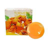 Sapone Alla Curcuma Per Il Viso - Detergente Viso Idratante Barra Di Sapone Detergente - Idratante e Purificante,per Uomini e Donne