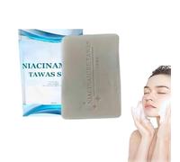 Sapone alla niacinamide per il viso e il corpo, pulisce in profondità la pelle, idratante saponetta da bagno nutre la pelle (1pcs)