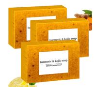 Sapone All'Acido Cogico E Curcuma, Illumina La Pelle, Deterge La Pelle Dalle Impurità, Idrata E Rigenera Per Corpo E Viso (3)