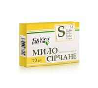 Sapone allo zolfo 70 g per pelli problematiche soggette a sfoghi cutanei/Мыло серное 70 гр.
