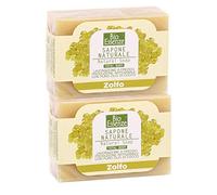 Sapone allo Zolfo, Ideale per acne o per pelli grasse, impure - Adatto per tutto il corpo e per i capelli - Bio Essenze - 2x100gr