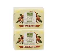 Sapone all'Olio di Argan, Antiossidante, Nutriente, Lenitivo, Antiinfiammatorio e Riparatore - Adatto per tutto il corpo - Bio Essenze - 2x100gr
