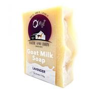 Sapone All'Olio Essenziale Di Latte Di Capra 0 Lavanda, 6 Oz Di O MY