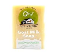 Sapone All'Olio Essenziale Di Latte Di Capra 0 Eucalipto Menta, 6 Oz Di O MY