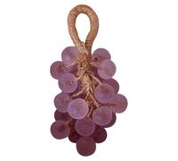 Sapone All'uva - 25 Pezzi Di Sapone Fatto A Mano A Forma Di Uva, Shampoo Solido Profumato Di, Grappolo D'uva Simulato | Per Lavarsi Le Mani E Le Donne Degli Uomini All'aria Aperta Utilizzand