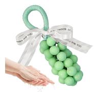 Sapone All'uva Con Cordicella, Sapone Artigianale A Forma Di Uva, Saponi All'uva Dal Profumo Naturale, Decorazione Per Ambienti Freschi, Decorazione Per La Casa, Per Mani, Viso, Corpo, Doccia Blue