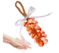 Sapone All'Uva Con Cordino - Con Profumo D'Uva E Decorazione Su Corda | Sapone Solido per Donne - Per Il Lavaggio A Mano Per Uomini E Donne Per Il Bagno Per La Pelle Corpo E I Piedi