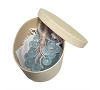 Sapone all'uva fatto a mano su una corda, saponi fatti a mano all'uva di cristallo, fragranza duratura, saponi decorativi e aromatici per lavare l'aria fresca del bagno, fragranza duratura decorazione