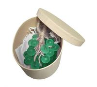 Sapone all'uva fatto a mano su una corda, saponi fatti a mano all'uva di cristallo, fragranza duratura, saponi decorativi e aromatici per lavare l'aria fresca del bagno, fragranza duratura decorazione