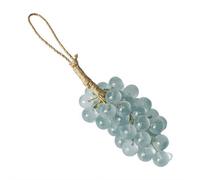 Sapone all'uva fatto a mano su una corda, saponi fatti a mano all'uva di cristallo, fragranza duratura, saponi decorativi e aromatici per lavare l'aria fresca del bagno, fragranza duratura decorazione