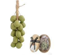 Sapone all'uva in corda, sapone fatto a mano a forma di uva, verde e naturale, può essere utilizzato per lavarsi le mani e rinfrescare l'aria