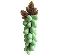 Sapone all'uva per il lavaggio del viso, sapone all'uva su una corda, saponi fatti a mano a forma di uva, saponi artigianali naturali a freddo per doccia corpo, viola (verde (aroma di gelsomino))