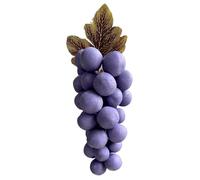 Sapone all'uva per il lavaggio del viso, sapone all'uva su una corda, saponi fatti a mano a forma di uva, saponi artigianali naturali a freddo per doccia corpo, viola (aroma di lavanda))