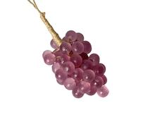 Sapone all'uva su corda, realizzato a mano, naturale, per viso e corpo, saponi decorativi per regali di festa (viola, 255 g)
