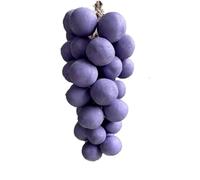Sapone all'uva su corda, saponetta fatta a mano a forma di grappolo, saponi artigianali ecologici a freddo, saponi naturali fatti a mano a forma di grappolo per lavarsi le mani (40, Viola)