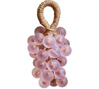 Sapone all'Uva su Corda Saponette aromatiche decorative squisite per la casa Bagno Viaggi Uomini Donne Lavarsi le mani 180g Viola
