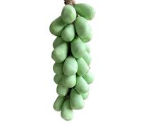 Sapone All'uva su una Corda, Grape Soap on a Rope, Saponetta Artigianale a Forma di Grappolo, Saponi All'uva Fatti a Mano, Saponi Naturali Regalo Decorativo per Docce, Battesimi e Spa(Green 250g(42Gra