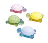 Sapone aromatico per la decorazione della casa a forma di tartaruga, 4 pezzi, piccolo olio essenziale, fatto a mano, fragranza per bambini, con design carino, idratante, profumato per la cura della