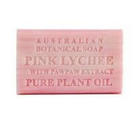 Sapone Bar Al Litchi Rosa 6.6 Oz