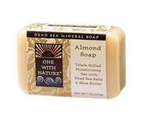 Sapone Barrette Alle Mandorle; 7 Oz Di One With Nature