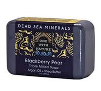 Sapone Barriera Minerale Del Mar Morto Mora E Pera 7 OZ Di One With Nature
