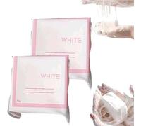 Sapone Bianco al Latte, Saponi Sbiancanti, Saponetta al Latte, Detergente Viso Uniforme, Saponetta Premium, Pelle Rassodante e Illuminante, Pulizia Profonda (2 pezzi)