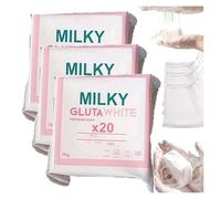 Sapone bianco gluteo lattiginoso, 20 pezzi, bianco glutamilk, saponi sbiancanti al glutamilk, sapone da bar bianco lattiginoso, saponi di alta qualità al glutamilk, saponetta Milkygluta Premium