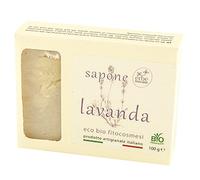 Sapone BIO LAVANDA 100 gr - 100% vegetale - a base di OLIO EXTRA VERGINE DI OLIVA - impastato A FREDDO con stagionatura NATURALE - Puro e Concentrato - Prodotto a mano in Toscana