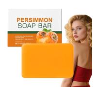 Sapone cachi contro l'odore del corpo, sapone deodorante naturale per anziani, pulizia delicata e idratazione per ascelle, piedi e zone intime, non secca (1 pezzo)