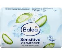 Sapone Compresso, Crema Sapone Sensibile, 150 g - Marchio DM Germania - Compatibile con balea - Seifenstück, Cremeseife Sensitive, 150 g