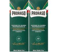 Sapone da Barba 500 ml Rinfrescante Tonificante (Confezione da 2)