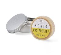 Sapone da barba al miele Haslinger - schiuma nutriente ed extra delicata 60 g