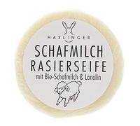 Sapone da barba Haslinger, 60 g, latte di pecora