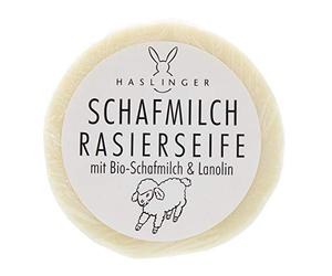 Sapone da barba Haslinger, 60 g, latte di pecora