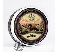 Sapone da Barba WAR HORSE 120gr. WestMan Shaving Soap nirvana Leather Cuoio