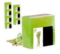 Sapone della citronella per umani sapone di citronella 8pcs 100g sapone di citronella moderata che idrata il sapone da campeggio deglutevole che impedisce il sapone profumato per corpo, viso e capell
