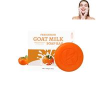 Sapone Deodorante Artigianale Al Caco, Sapone Al Latte Di Capra E Caco, Detergente Deodorante Naturale, Controllo Degli Odori Corporei, Saponetta Per Il Corpo Dalla Pulizia Profonda E Idratante (1pcs)