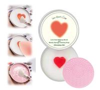 Sapone Detergente per Pennelli da Trucco,Detergente Igienizzante Portatile,Lavaggio e Manutenzione Pennelli | Per Appassionate Di Bellezza E Cosmetica Donne Famiglia Casa Interno E