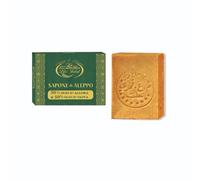 Sapone di Aleppo naturale 50% olio alloro e 50% olio d'oliva conbinazione equilibrata adatta per viso, corpo e capelli prodotto artigianale in Turchia