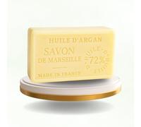 Sapone di Argan 100 g - Naturale e Artigianale | Idratante, Nutriente e Antiossidante | Per Viso e Corpo | Adatto per Pelle Secca e Sensibile | Made in France - Savon de Marseille