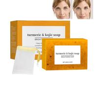 Sapone di curcuma Menuha acido cojico, sapone di cuma al limone, sapone di koji, sapone di curcuma, sapone di curcuma, sapone schiarente di curcuma, sapone sbiancante, sapone sbiancante della pelle