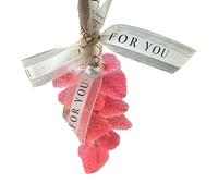 Sapone Di Fragola, Corda Sapone Di Fragola Con Profumo, Saponi Fatti A Mano A Forma Di Fragola, Per Il Corpo Del Viso Mani Regalo (B)