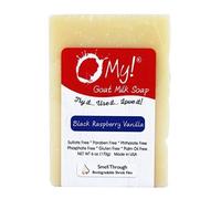 Sapone Di Latte Di Capra Lampone Nero Vaniglia 6 Oz Di O MY