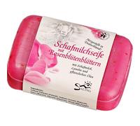Sapone di latte di pecora saling petali di rosa
