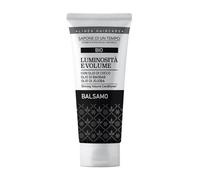 Sapone di un Tempo - Balsamo Capelli Luminosità e Volume con Aloe Vera, Olio di Cocco, Baobab e Jojoba, Balsamo Nutriente e Vegan Idratante e Rinforzante, Capelli Morbidi e Leggeri, Made in Italy