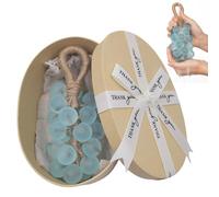 Sapone di Uva con Cordino, Soap Artigianale a Forma di Grappolo di Cristallo per Lavare le Mani, Profumo Naturale e Fresco, Saponi a Processo a Freddo di Alta Qualità, Regalo Decorativo Raffinato