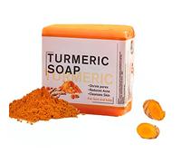 Sapone Di Zenzero E Curcuma Per L'acne E Le Macchie Scure, Tutti I Tipi Di Pelle, Barretta Di Sapone Per Il Viso, Il Corpo E Il Bagno Di Pulizia Per Le Donne E Gli Uomini (1 pc)