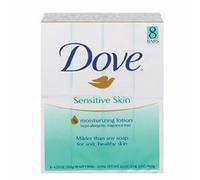Sapone Dove pelle Sensibile Barrette 118ml Avvolti Singolarmente Inodore Pacco 8